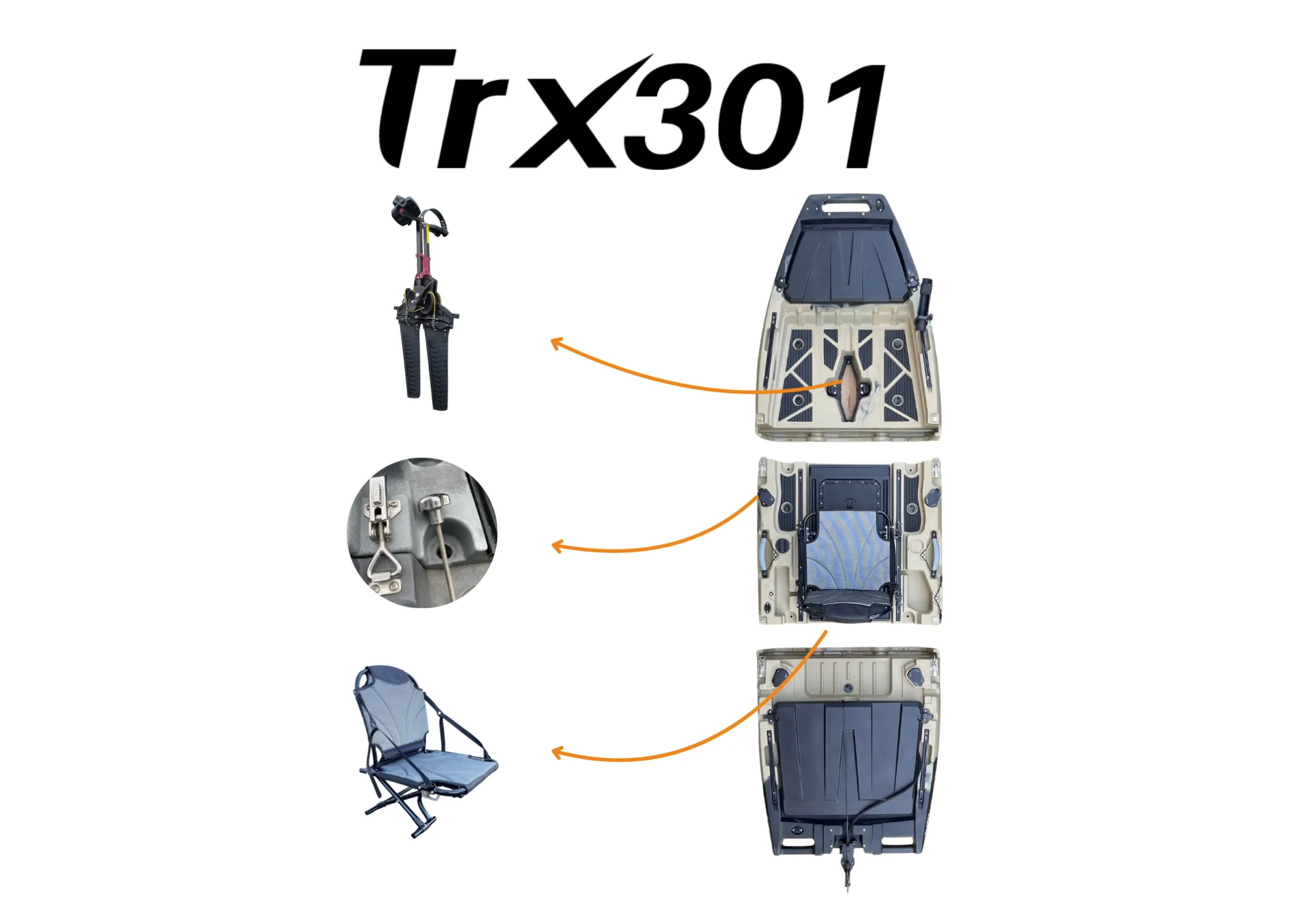 Kayak de Pêche TRX301