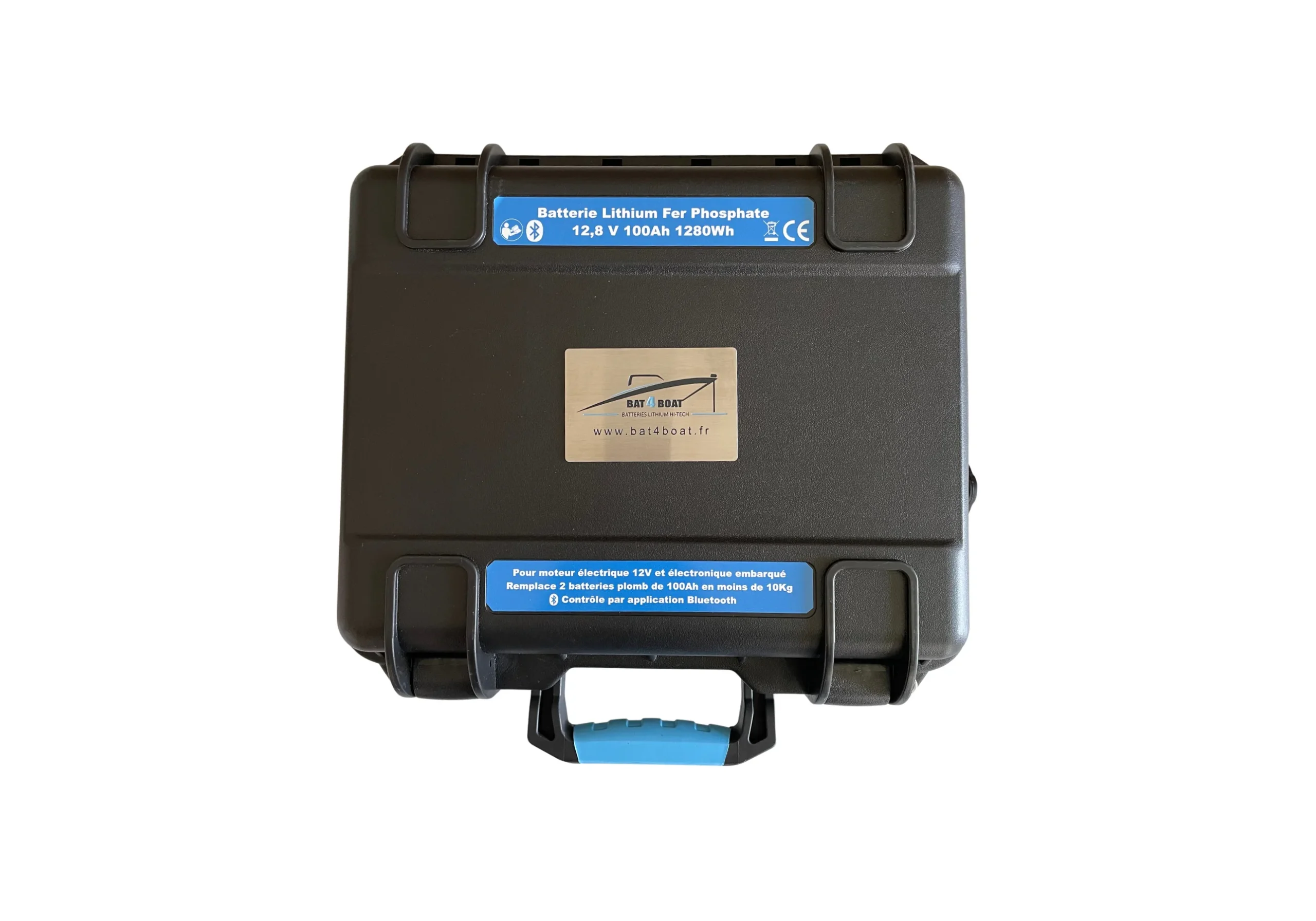 Batterie Étanche Kayak, Float tube & Bateau 12V 100Ah