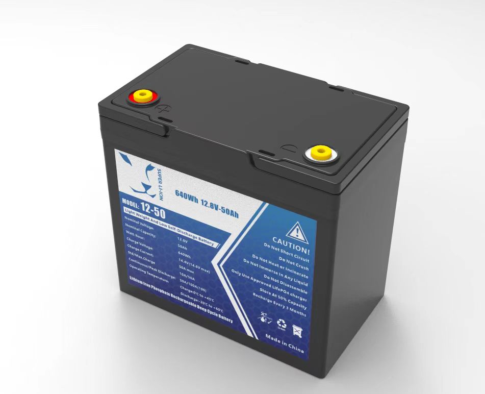 Batterie Superliion LifePo 4 12V 50Ah