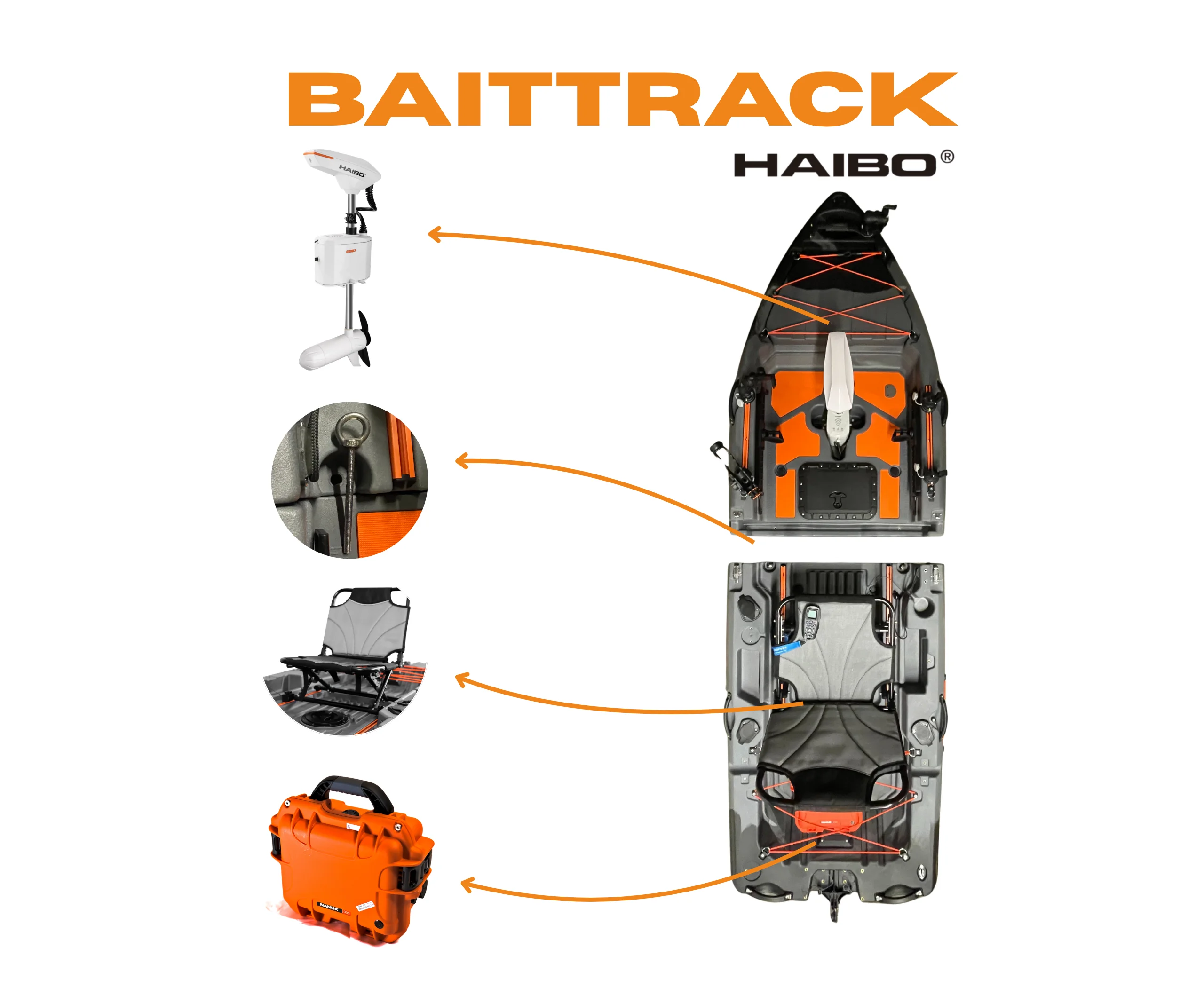 Kayak HAIBO BaitTrack