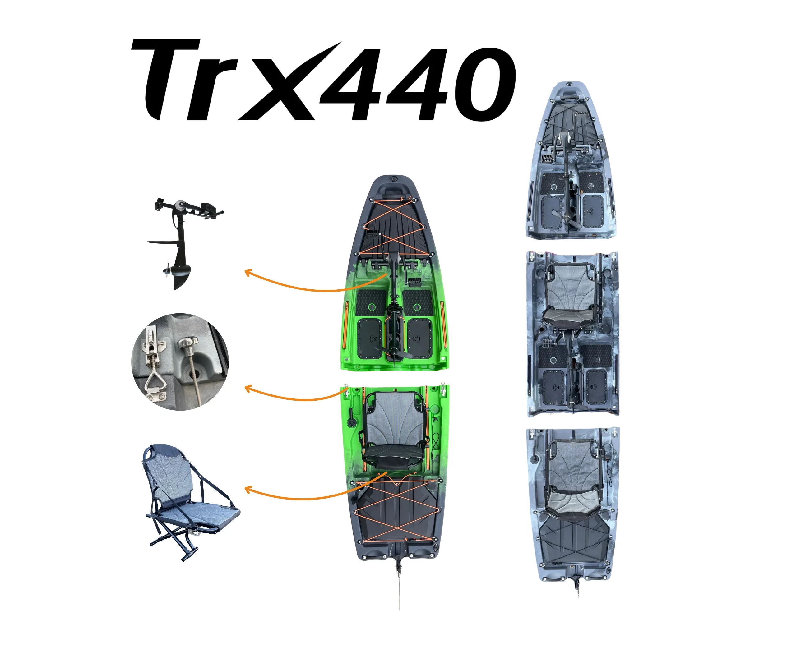 Kayak de pêche TRX 440