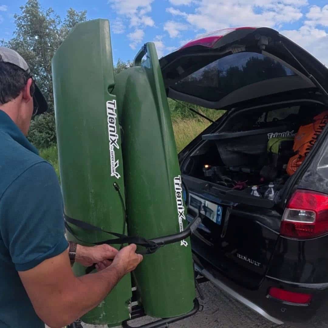Rack de transport kayak