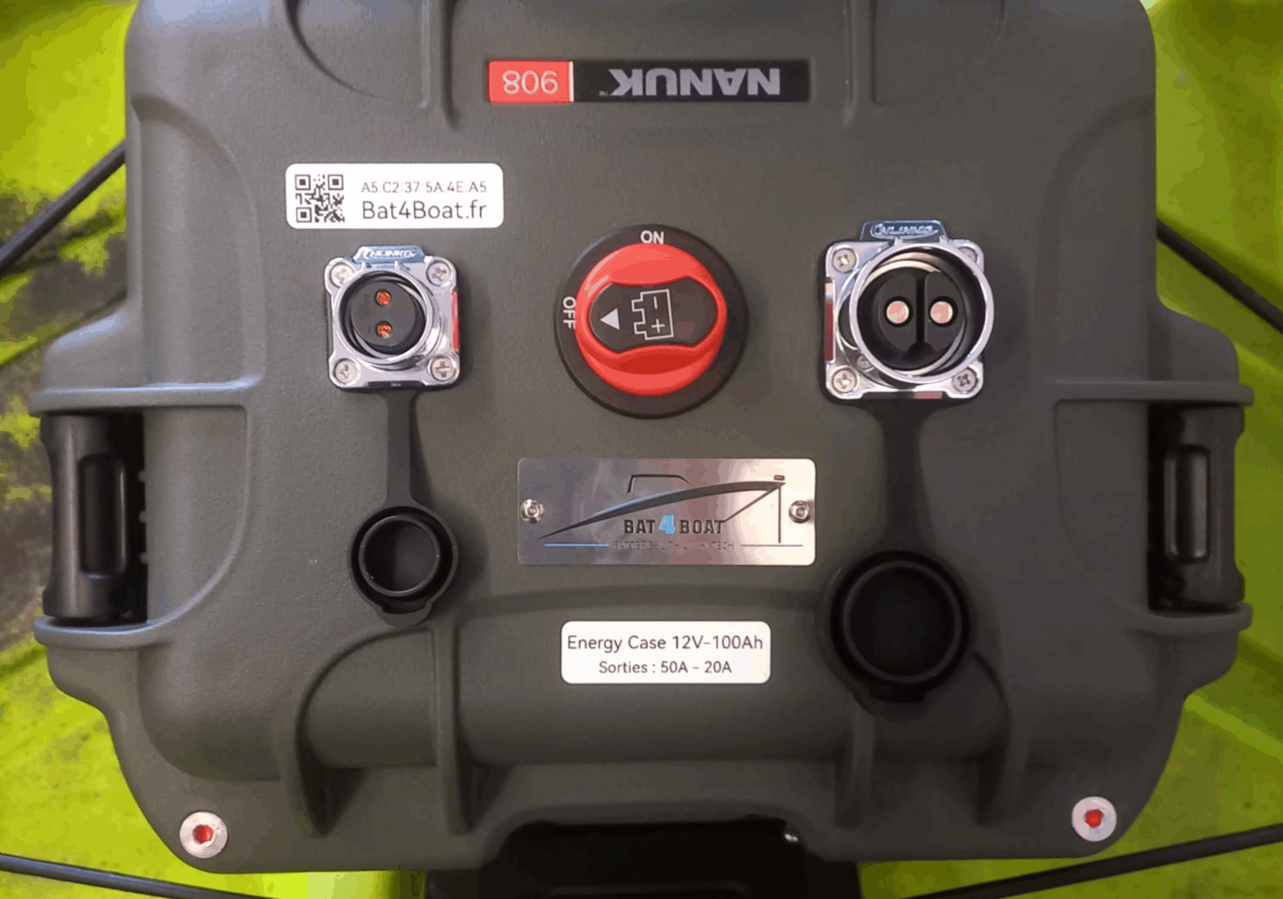 Batterie Étanche Kayak, Float tube & Bateau 12V 100Ah